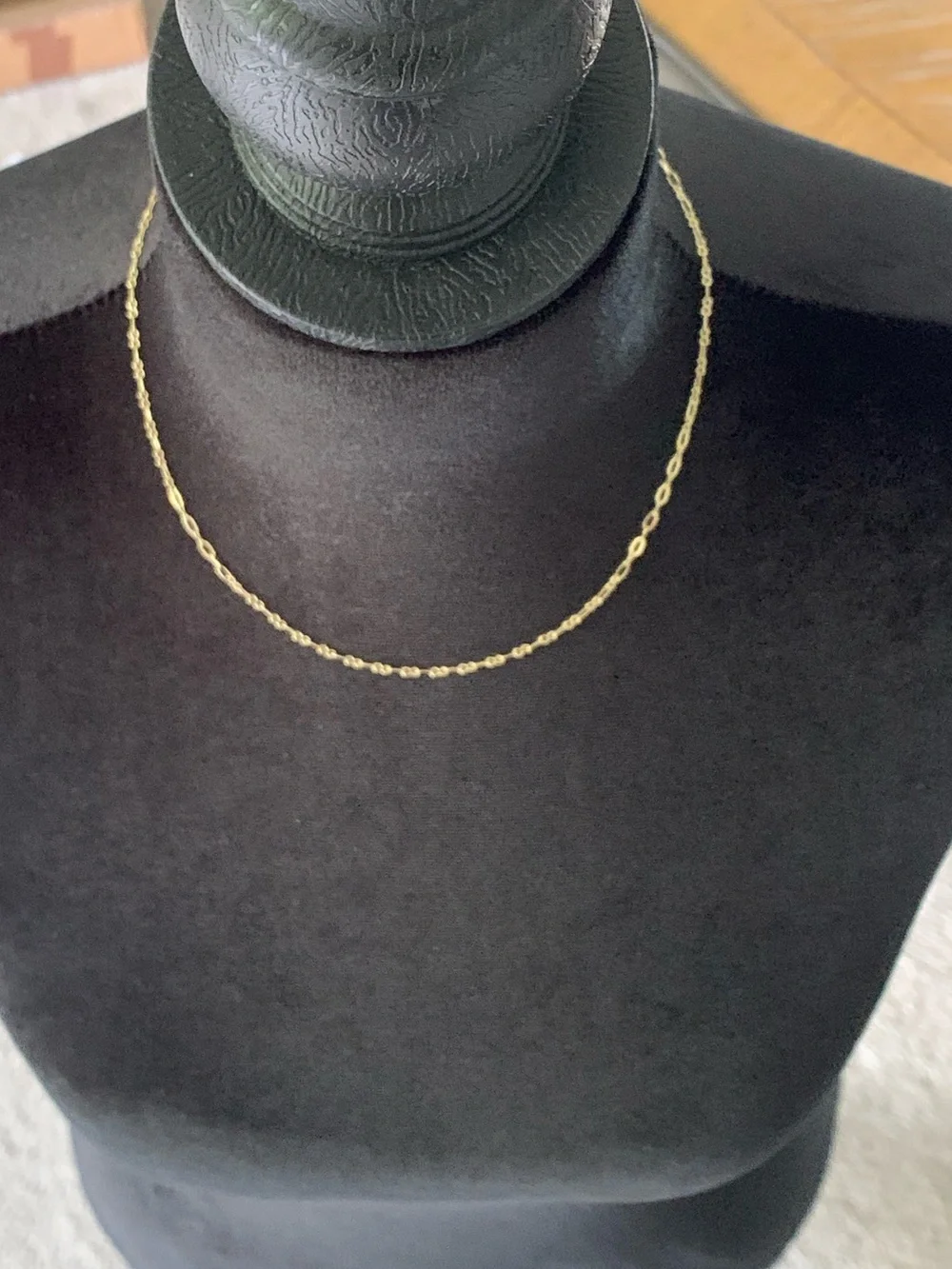 ✨2 for $30 NWOT 18K Gold layered/bonded 2mm Infinity Cuban Link Chain 16